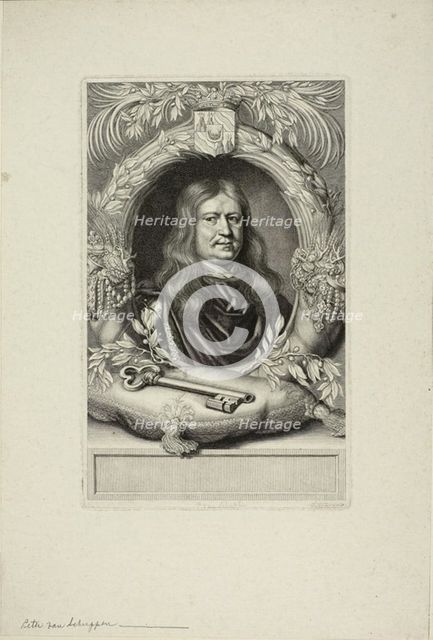 Portrait of a Man, n.d. Creator: Pierre Louis van Schuppen.