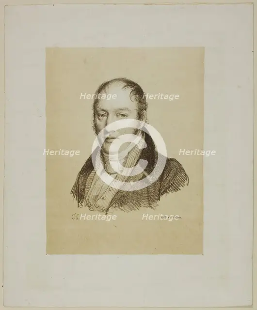 Portrait of a Man, n.d. Creators: Jean Antoine Laurent, François le Villain.
