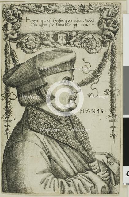 Portrait of a Man, n.d. Creator: Hieronymus Hopfer.