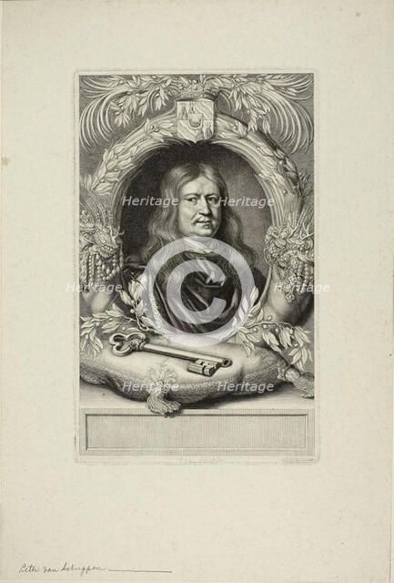 Portrait of a Man, n.d. Creator: Pierre Louis van Schuppen.