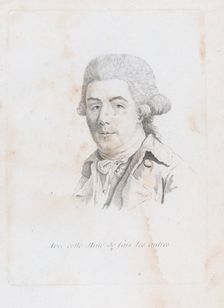 Portrait of a man, second half of 18th century. Creator: Unknown
