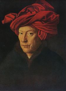 Portrait of a Man (Self Portrait?) 1433. Artist: Jan van Eyck