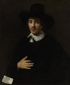 Portrait of a Man (Self-Portrait?), 1653 or 1655. Creator: Willem Drost
