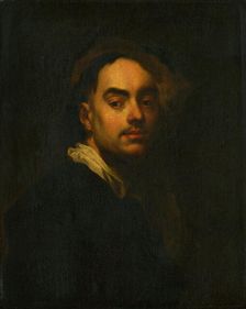 Portrait of a Man (Selfportrait), 1740. Creator: Franz Anton Palko