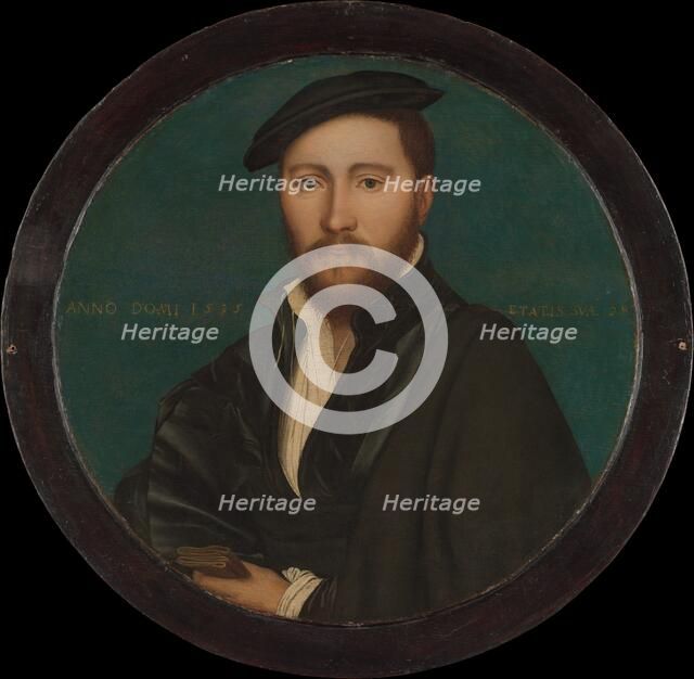 Portrait of a Man (Sir Ralph Sadler?), 1535. Creator: Workshop of Hans Holbein the Younger.