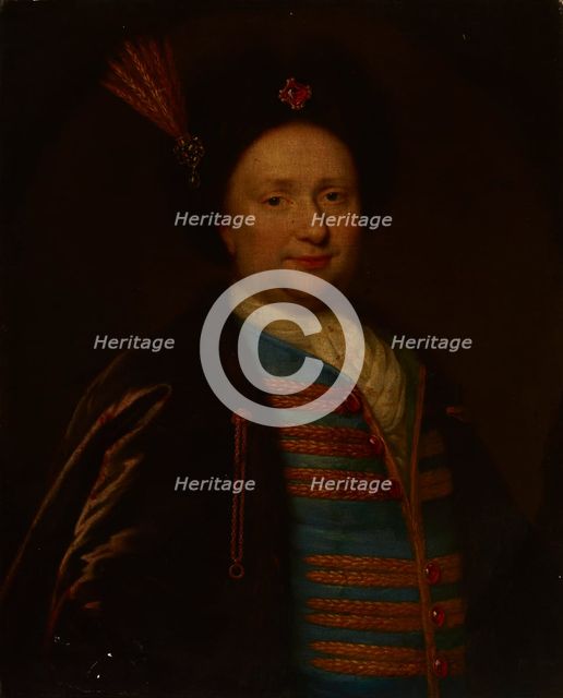 Portrait of a Man (Portrait of a Hungarian Nobleman?), 18th century. Creator: Unknown.