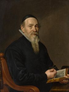 Portrait of a Man, Possibly a Botanist, 1641. Creator: David Bailly