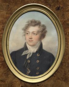 Portrait of a Man, possibly Alexander I, Emperor of Russia, 1814. Creator: Jean-Baptiste Isabey (French, 1767-1855)