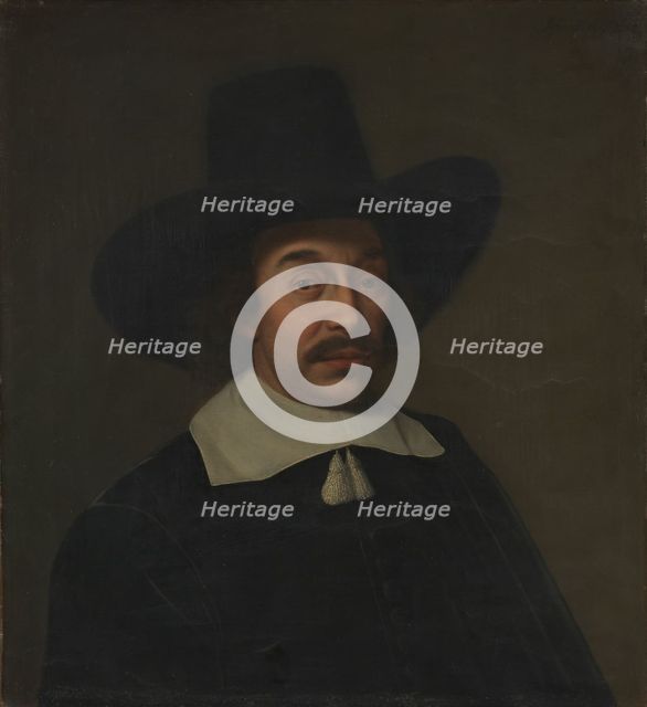 Portrait of a Man, possibly Jan de Hooghe (1608-1682), 1658. Creator: Paulus Hennekyn.