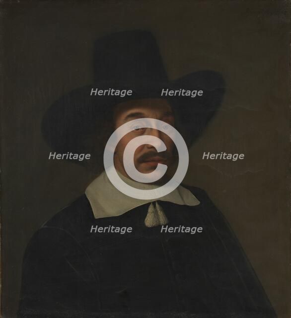 Portrait of a Man, possibly Jan de Hooghe (1608-1682), 1658. Creator: Paulus Hennekyn.