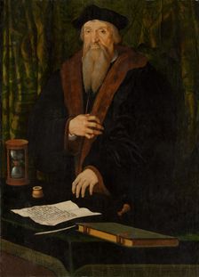 Portrait of a Man, Possibly Jean de Langeac (died 1541), Bishop of Limoges. Creator: Netherlandish Painter (dated 1539)