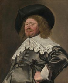 Portrait of a Man, Possibly Nicolaes Pietersz Duyst van Voorhout, ca. 1636-38. Creator: Frans Hals