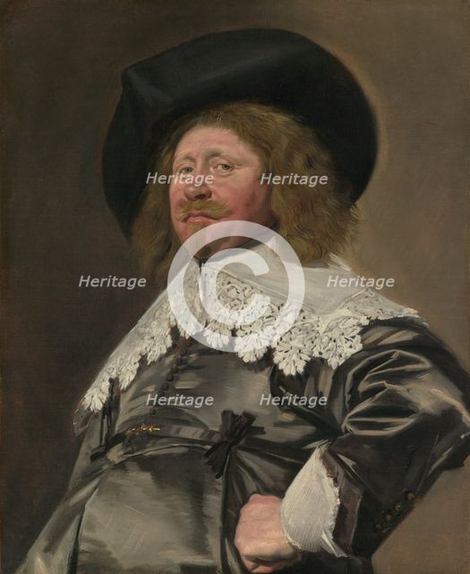 Portrait of a Man, Possibly Nicolaes Pietersz Duyst van Voorhout, ca. 1636-38. Creator: Frans Hals.