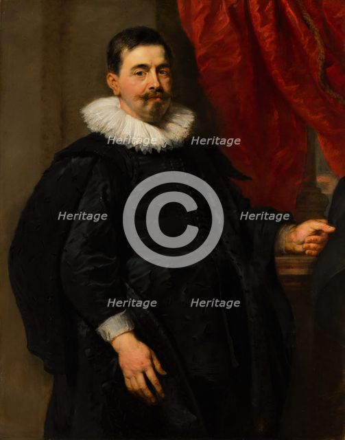 Portrait of a Man, possibly Peter van Hecke (1591-1645). Creator: Peter Paul Rubens.
