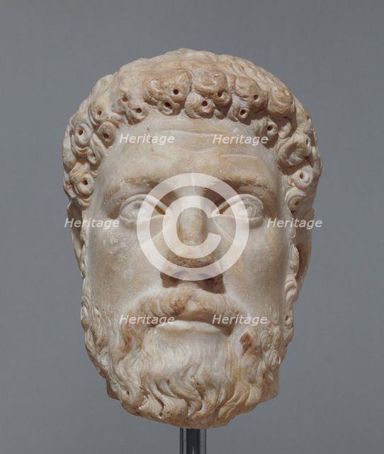 Portrait of a Man, perhaps Periander, 1st-2nd century A.D. Creator: Unknown.
