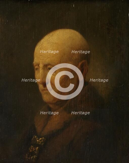 Portrait of a man, perhaps Rembrandt's father, Harmen Gerritsz van Rijn, 1730-1774. Creator: Unknown.