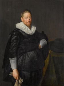 Portrait of a Man, Probably from the Pauw Family, 1625. Creator: Paulus Moreelse