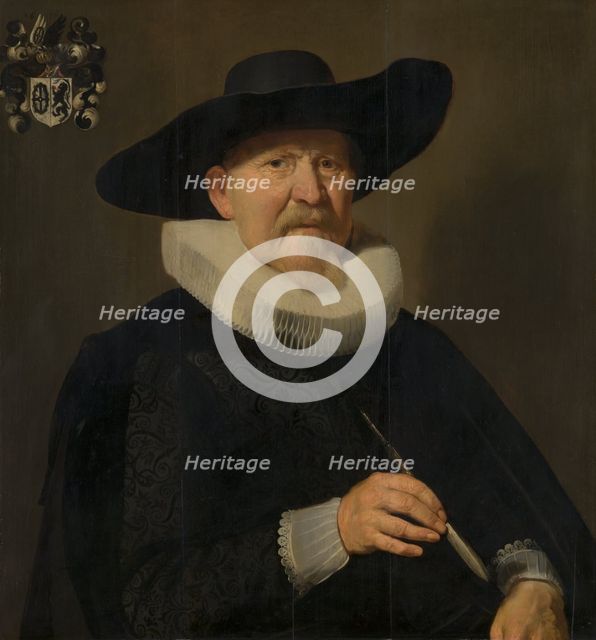 Portrait of a Man, probably Hans van Hogendorp, c1636. Creator: Thomas de Keyser.