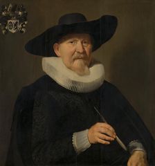 Portrait of a Man, probably Hans van Hogendorp, c1636. Creator: Thomas de Keyser