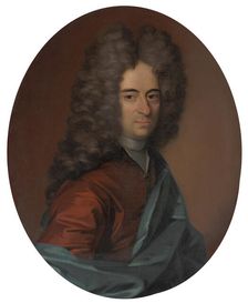 Portrait of a Man, probably Mathias Lambertus Singendonck (1678-1742), Burgomaster of Nijmegen. Creator: Gerrit Alberts