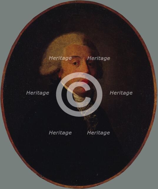 Portrait of a man, revolutionary period, 1792. Creator: Eustache Francois Duval.