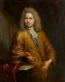 Portrait of a Man (Rudolf van Loen?), c1700. Creator: Arnold Houbraken