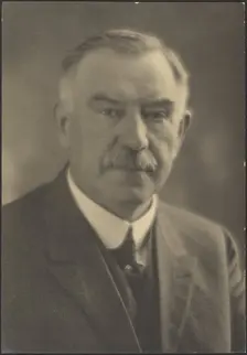 Portrait of a Man with Tie Pin, 1907-1943. Creator: Louis Fleckenstein