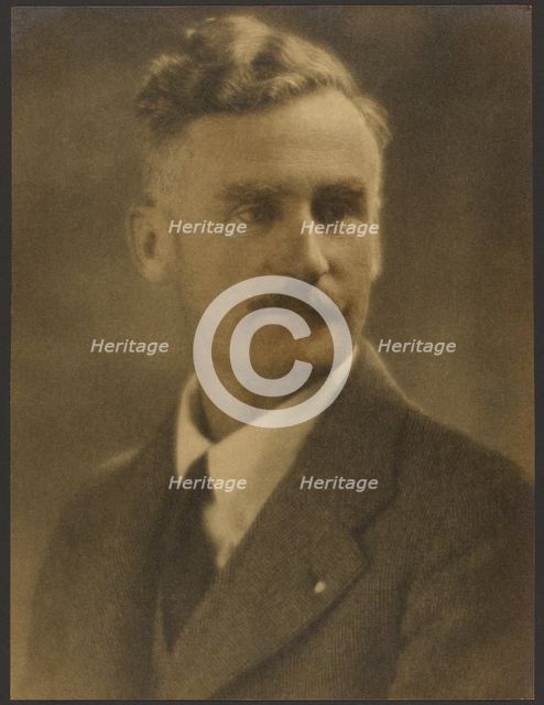 Portrait of a Man with White Lapel Pin, 1907-1943. Creator: Louis Fleckenstein.