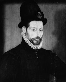 Portrait of a Man with a High Hat. Creator: Unknown