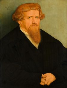 Portrait of a Man with a Red Beard, 1548. Creator: Lucas Cranach the Younger