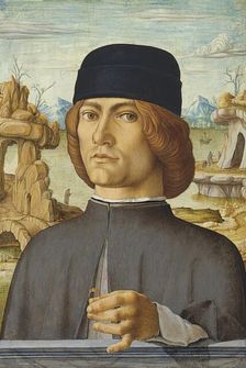 Portrait of a Man with a Ring, 1472. Creator: Francesco del Cossa