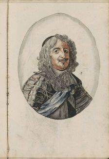 Portrait of a man with a sash, 1696. Creator: Hendrick van Beaumont