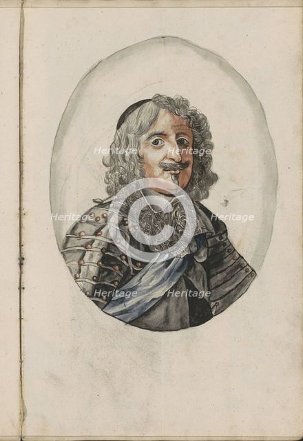 Portrait of a man with a sash, 1696. Creator: Hendrick van Beaumont.