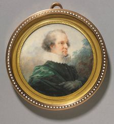 Portrait of a Man with a White Ruff, c. 1790. Creator: Heinrich Friedrich Füger (German, 1751-1818)