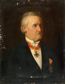 Portrait of a Man with Decorations, 1872. Creator: Unknown