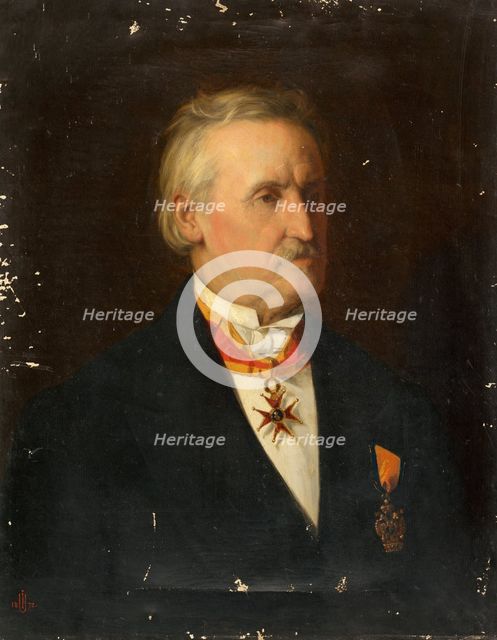 Portrait of a Man with Decorations, 1872. Creator: Unknown.