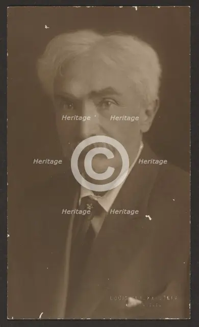 Portrait of a Man with Flower Tie Pin, 1907-1924. Creator: Louis Fleckenstein.