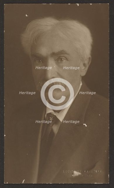 Portrait of a Man with Flower Tie Pin, 1907-1924. Creator: Louis Fleckenstein.