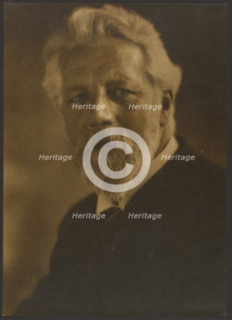Portrait of a Man with Goatee, 1907-1943. Creator: Louis Fleckenstein.