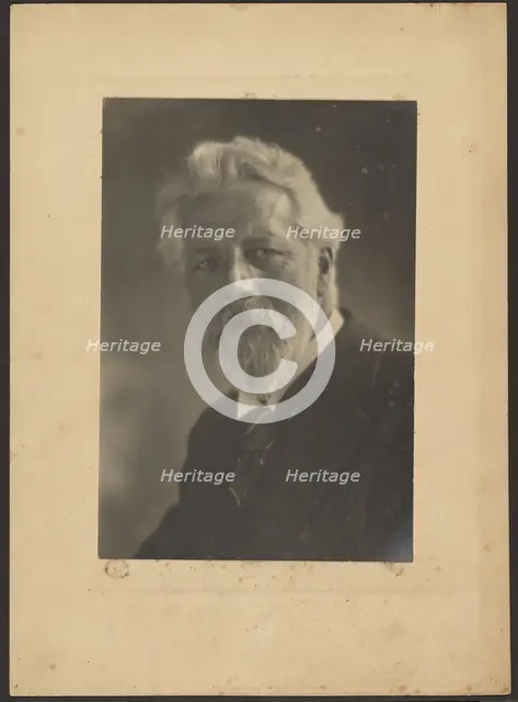 Portrait of a Man with Goatee, 1907-1943. Creator: Louis Fleckenstein.