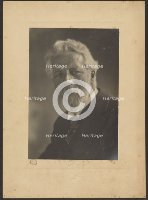 Portrait of a Man with Goatee, 1907-1943. Creator: Louis Fleckenstein.