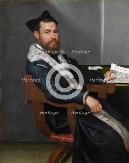 Portrait of a man (The Magistrate), 1560.