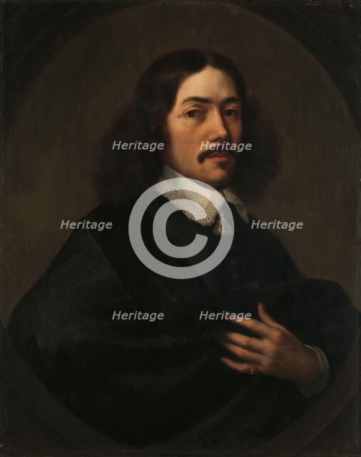 Portrait of a Man, thought to be Bartholomeus Vermuyden (1616/17-1650), 1650. Creator: Dirck Craey.