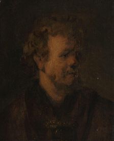 Portrait of a man / Tronie, c1645. Creator: School of Rembrandt van Rijn