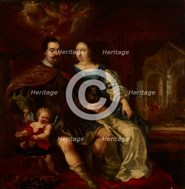 Portrait of a Married Couple, 2nd half of 17th century. Creator: Jurgen Ovens.