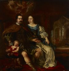 Portrait of a Married Couple, 2nd half of 17th century. Creator: Jurgen Ovens