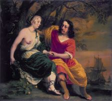 Portrait of a Married Couple as Medea and Jason, 1664 Creator: Ferdinand Bol