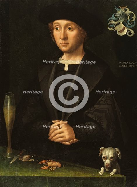 Portrait of a Member of the Alardes Family, early 16th century. Creator: Jacob Claesz van Utrecht.