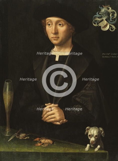 Portrait of a Member of the Alardes Family, early 16th century. Creator: Jacob Claesz van Utrecht.