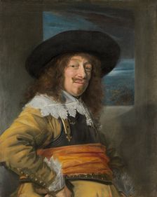 Portrait of a Member of the Haarlem Civic Guard, 1636. Creator: Frans Hals